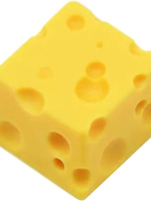 Yellow Cheese Cake Handmade Resin ESC Keycap