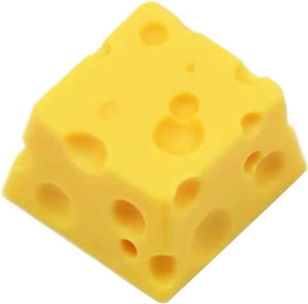 Yellow Cheese Cake Handmade Resin ESC Keycap