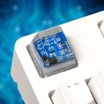 Blue Circuit Board  SA Resin Keycap