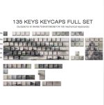 Japanese Side Print Doubleshot Shine Through Keycaps