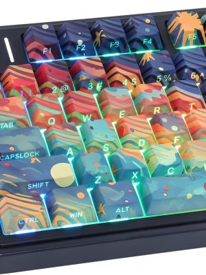 Starry Sky Side Print Cherry Profile Keycaps