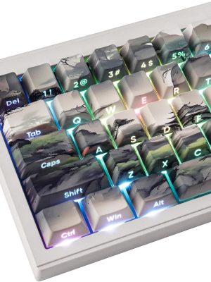 Japanese Side Print Doubleshot Shine Through Keycaps