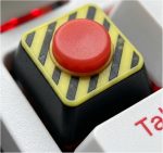 Red Panic Button  ESC Keycap 2 Pack