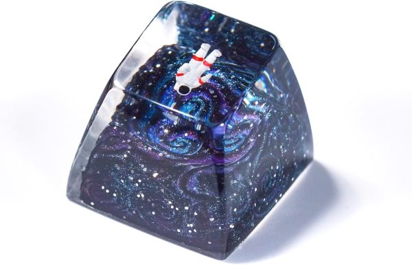 Galaxy Astronaut Space Explorer Resin Keycap