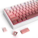 Blush Pink Gradient Side Printed Cherry Keycaps